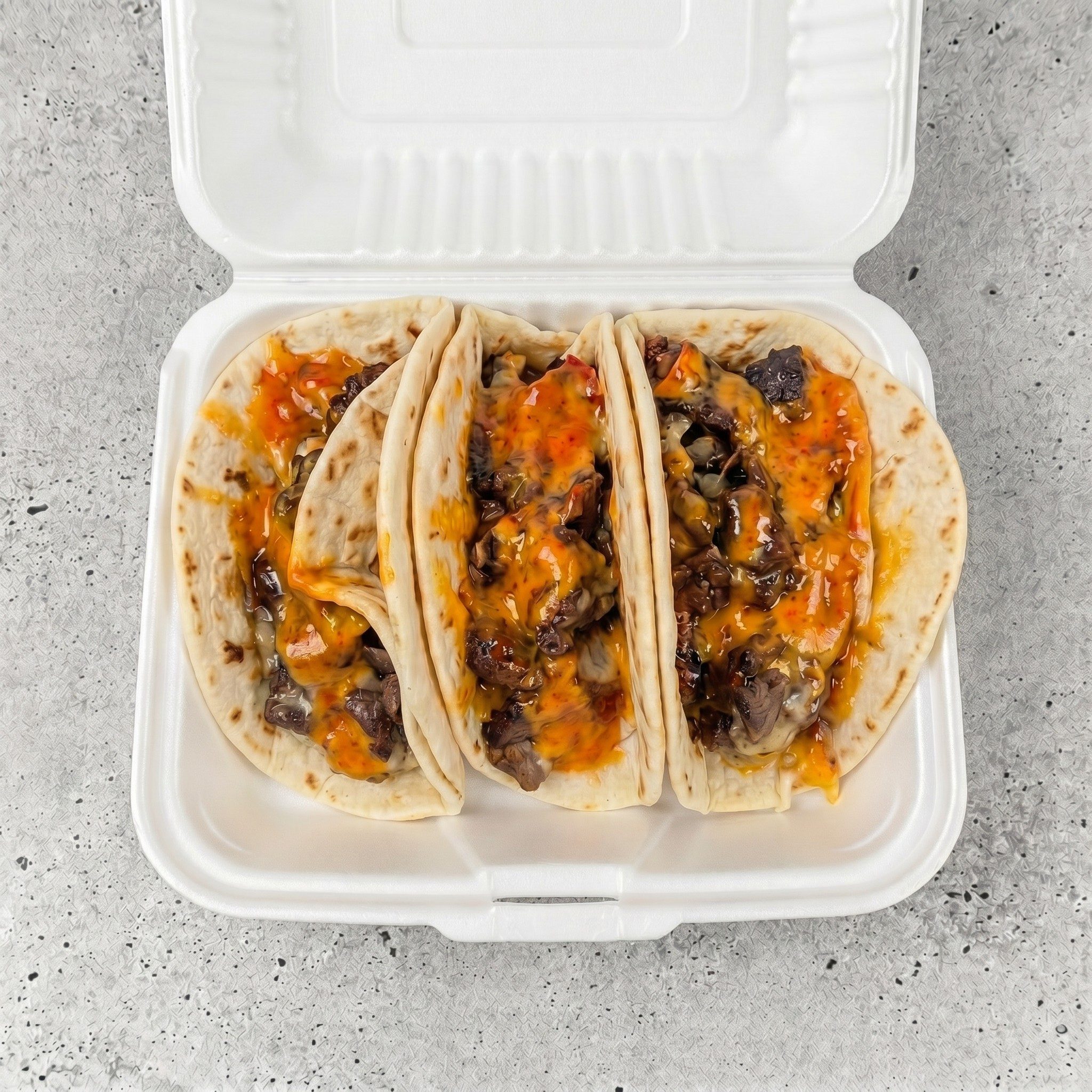 Cheesesteak Tacos.