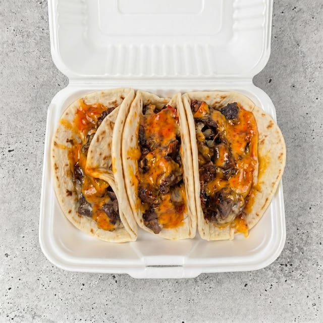 Cheesesteak Tacos.