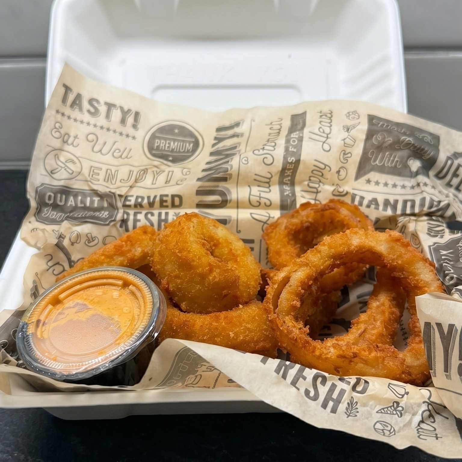 Gourmet Onion Rings.